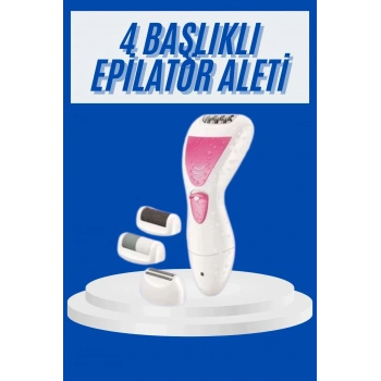 ÇOK SATAN Profesyonel 4in1 Çok Amaçlı Epilasyon Aleti Şarjlı Pratik Taşınabilir