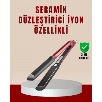 ÇOK SATAN Profesyonel Titanyum Saç Düzleştirici – Ayarlanabilir Isı ve Hızlı Isınma Özellikli