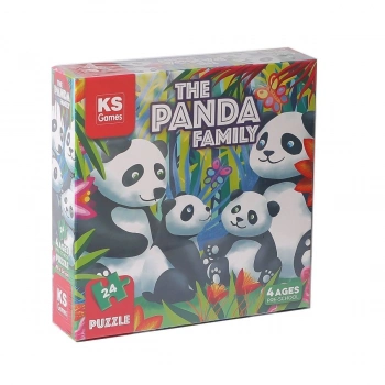 ÇOK SATAN PRS 32706 The Panda Family Pre School Puzzle -KS Puzzle