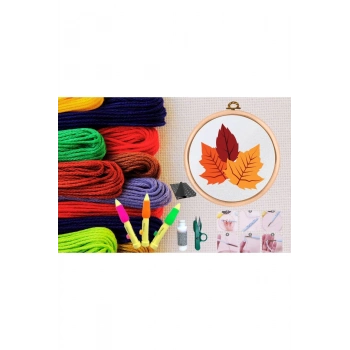 ÇOK SATAN Punch Seti Nakış Seti Kasnaklı Kendin Yap Seti Seri 11