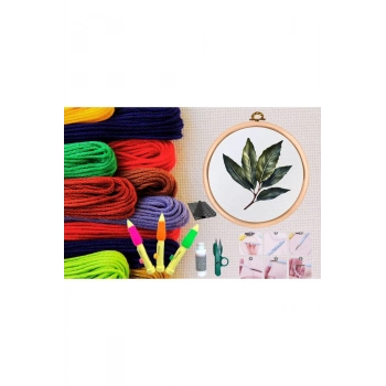 ÇOK SATAN Punch Seti Nakış Seti Kasnaklı Kendin Yap Seti Seri 119