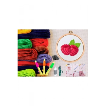 ÇOK SATAN Punch Seti Nakış Seti Kasnaklı Kendin Yap Seti Seri 144