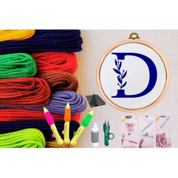 ÇOK SATAN Punch Seti Nakış Seti Kasnaklı Kendin Yap Seti Seri 64