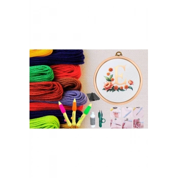 ÇOK SATAN Punch Seti Nakış Seti Kasnaklı Kendin Yap Seti Seri 65