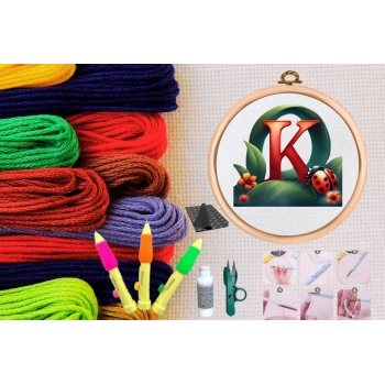 ÇOK SATAN Punch Seti Nakış Seti Kasnaklı Kendin Yap Seti Seri 78