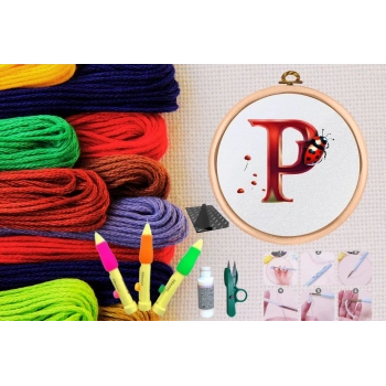 ÇOK SATAN Punch Seti Nakış Seti Kasnaklı Kendin Yap Seti Seri 84