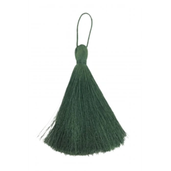 ÇOK SATAN Püskül Tekli 10 cm 1 Adet Haki