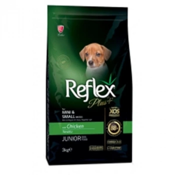 ÇOK SATAN Reflex Plus Puppy Tavuklu Küçük Irk Yavru Köpek Maması 3 Kg