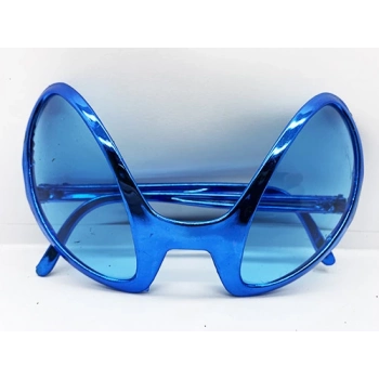ÇOK SATAN Retro Parti Gözlüğü Mavi Renk