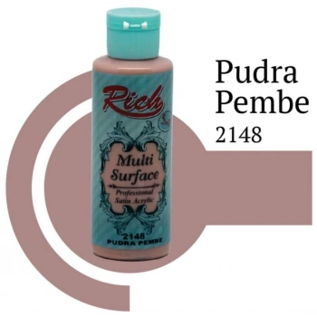 ÇOK SATAN Rich Multi Surface 2148 Pudra Pembe Akrilik Boya 120 cc