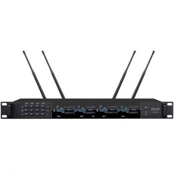 ÇOK SATAN Roof R-214 Uhf 4lü Kablosuz Mikrofon Receiver