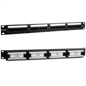 ÇOK SATAN S-link Sl-f624 24’lü Ftp Cat6 Patch Panel
