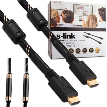 ÇOK SATAN S-link Slx-2770 Hdmı Kablo 70 Metre Çipsetli+çift Filtreli