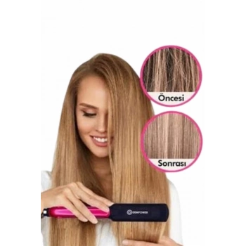 ÇOK SATAN Saç Düzleştirici Seramik Kaplama Yüksek Isı Ayarlı Profesyonel 4 Kademeli 220 Decere
