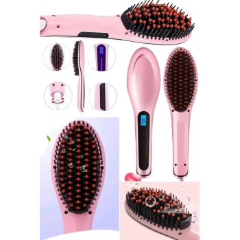 ÇOK SATAN Saç Düzleştirici Tarak Isı Ayarlı Yıpranma Önleyici Düzleştirici Fön Tarak