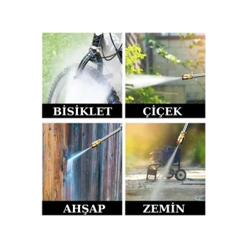 ÇOK SATAN Şarjlı Oto Yıkama, Bahçe Sulama Tabancası Makinesi Yüksek Basınçlı