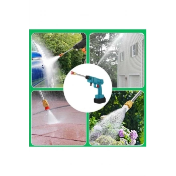 ÇOK SATAN Şarjlı Ve Yüksek Basınçlı Oto Yıkama Makinesi Ve Sulama Tabancası Bahçe Yıkama Makinesi