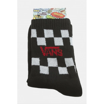 ÇOK SATAN Satranç Desenli Kolej Çorap 8*28