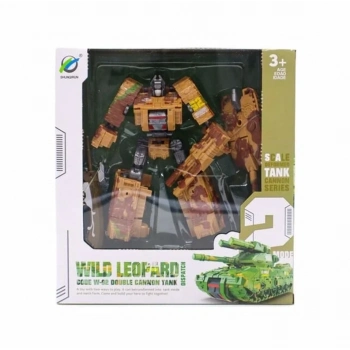 ÇOK SATAN Savaş Tankına Dönüşen Kahverengi Robot