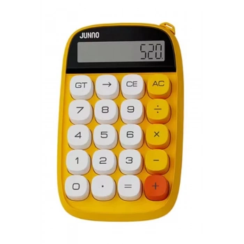 ÇOK SATAN Sevimli Kare Tuşlu 10 Haneli Ldc Ekran Hesap Makinası Sarı