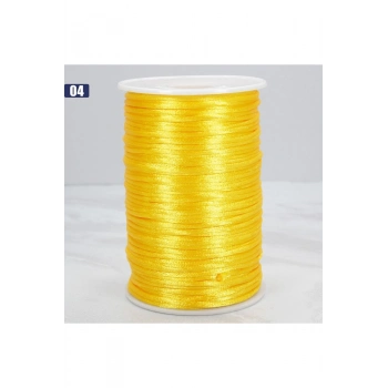 ÇOK SATAN Sıçan Kuyruğu İp 2 mm Sarı 100mt