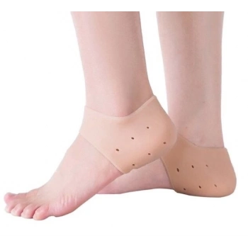 ÇOK SATAN Silikon Topuk Çorabı Ten Rengi