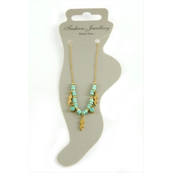 ÇOK SATAN Şimşek Boncuk Lüks Çelik Halhal