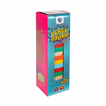 ÇOK SATAN Smile Games Renkli Denge Oyunu 54 Parça - S00002279