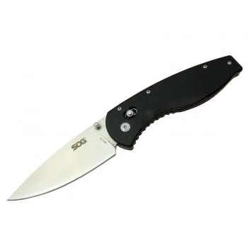 ÇOK SATAN Sog AE01-CP Kamp Çakı 23 cm - Siyah Fiber Sap, Kılıflı