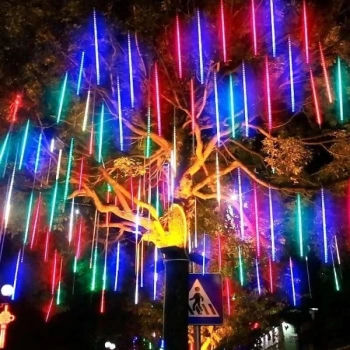 ÇOK SATAN Solar Meteor Tüp Bahçe Dış Mekan Aydınlatma LED 8 Adet