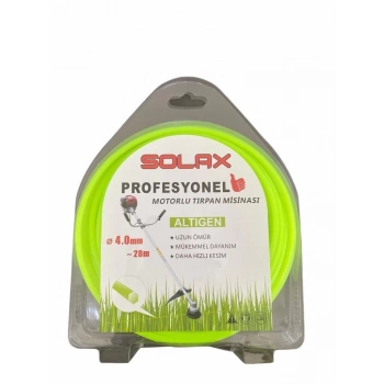 ÇOK SATAN Solax Altıgen Tırpan Misinası 4 mm 28 Metre