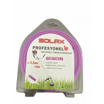 ÇOK SATAN Solax Tırtıklı Tırpan Misinası 3,3 mm 45 Metre