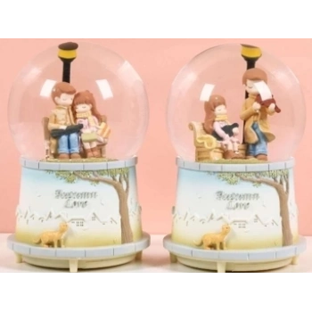 ÇOK SATAN Sonbahar Sevgili Kar Küresi Büyük Boy