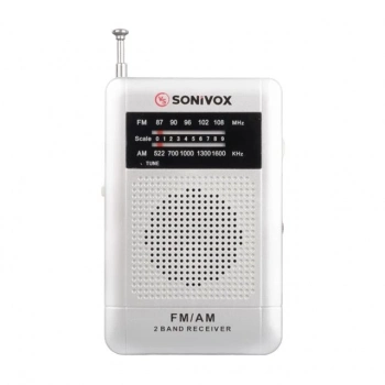 ÇOK SATAN Sonivox Vs-r115 Analog Radyo Gümüş Renk