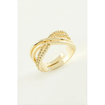 ÇOK SATAN Sonsuzluk Zirkon Taşlı Yüzük