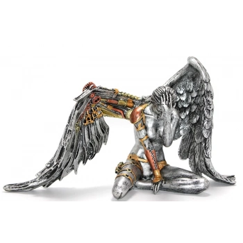 ÇOK SATAN Steampunk Polyester Melek Figürü