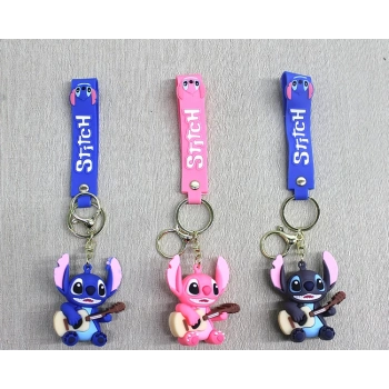 ÇOK SATAN Stitch Silikon Anahtarlık