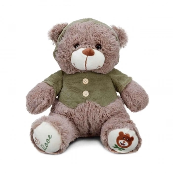 ÇOK SATAN Sunman Puffy Friends T-Shirtlü Sevimli Peluş Ayı 43 cm