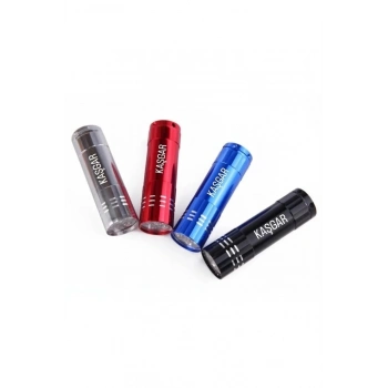 ÇOK SATAN Süper Parlak 9 Ledli Metal Mini El Feneri