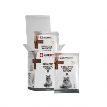 ÇOK SATAN Supravet Bağışıklık Güçlendirici Kediler için Toz Probiyotik ve Prebiyotik Takviyesi 1,5 Gr
