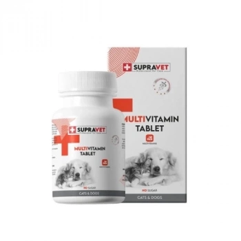 ÇOK SATAN Supravet Kedi ve Köpekler için Multivitamin Tablet 75 Adet