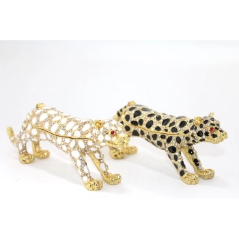 ÇOK SATAN Swarovski Taşlı Tekli Leopar Model 1