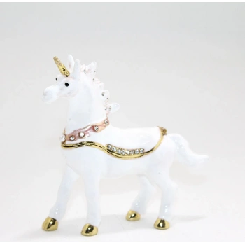 ÇOK SATAN Swarovski Taşlı Tekli Unicorn Figürü