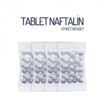 ÇOK SATAN Tablet Naftalin Güve Topu Naftalin 80 Adet 718