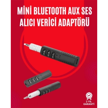 ÇOK SATAN Taşınabilir Bluetooth Ses Alıcısı | 30 Dk Şarj, 4 Saat Kullanım, Geri Klipsli