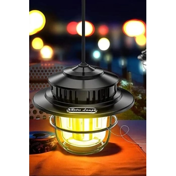 ÇOK SATAN Taşınabilir Retro Fener Su Geçirmez Dış Mekan Güçlü Led Kamp Bahçe Feneri Dekor