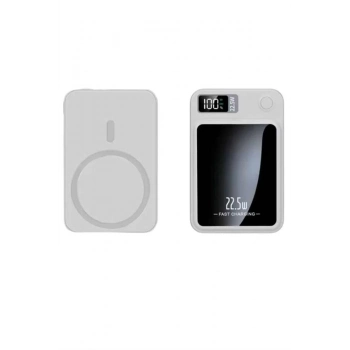 ÇOK SATAN Taşınabilir Şarj Magsafe Powerbank 10.000 mAh Hızlı Şarj Led Göstergeli Kablosuz