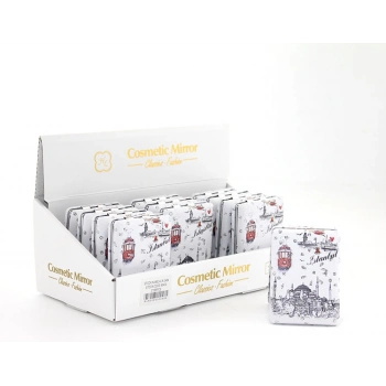 ÇOK SATAN Taşlı İstanbul Tasarımı El Aynası Kalın Model 10