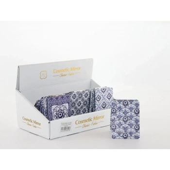 ÇOK SATAN Taşlı Nazar Boncuklu El Aynası İnce Alk2499