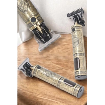 ÇOK SATAN Tıraş Makinesi Çizik Tıraş Paslanmaz Çelik Uzun Ömürlü Şarjlı